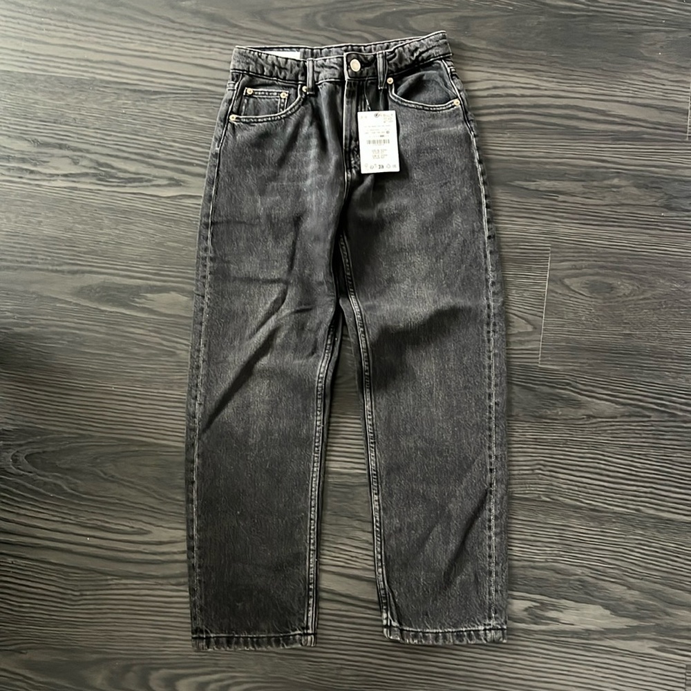 Zara Girls Mom Fit Jeans